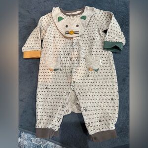 Organic mom Baby One-Piece- size 3-6 months